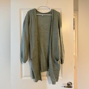 AE oversized cardigan, size small